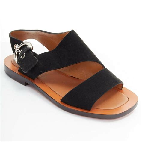 celine sling back sandals shoes|Celine flat sandals.